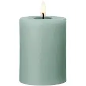 Ester & Erik LED-pöytäkynttilä 67 Jade stone, 15 cm