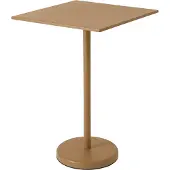 Muuto , Linear Steel Baaripöytä 70x70 h: 95 cm Anthracite Black