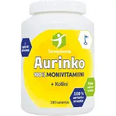 Raw Organic Terveyskaista Aurinko Monivitamiini + koliini 100tabl.