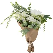 Ginza.se Lustre Bouquet - White - H43CM
