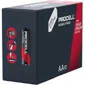 Duracell Procell Intense Power AA 1.5V alkaline batteries, 10 pieces