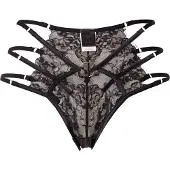 Hunkemoller Nienke Hl Brazilian R - Black - XL
