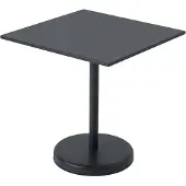 Muuto , Linear Steel Bistropöytä 70x70 cm Anthracite Black