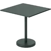 Muuto , Linear Steel Bistropöytä 70x70 cm Dark Green