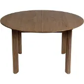 UMAGE Comfort Circle Ruokapöytä jatkeella 132-202x132 Dark Oak