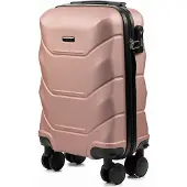 Voyo Travel Lentolaukku 51x33x19 Ryanair ja Wizzair VOYO Skye, XS, vaaleanpunainen