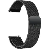 SKALO Milanese Loop to Xiaomi Watch S4 - Musta