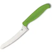 Spyderco Z-Cut Kitchen Knife Green