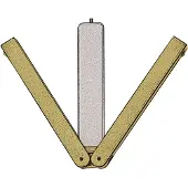 EZE-LAP EZE-Fold two-sided diamond sharpening stone, fine/coarse, 520