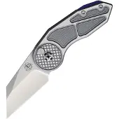 Begg Knives Micro Burst Button Lock Gray