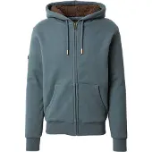 Superdry Borg Lined Kokovetoketjullinen Collegepaita