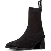 Camper for woman. K400800-001 Ankle boots Kora black (39), 5 to 8 cm, None, Casual