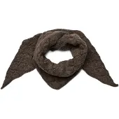 Pieces Pcjoelle Triangle Scarf Bc - Brown - ONE SIZE