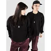 Poetic Collective Heavy Sweat Poolopaita black Koko M