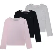 Abercrombie & Fitch Paita meleerattu harmaa / roosa / musta