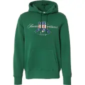 Gant Graphic Hoodie - Green - S