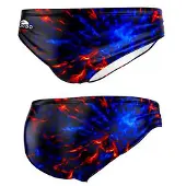 Turbo Red Blue Fire Uimahousut