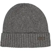 Barbour Carlton Beanie Hat - Grey - ONE SIZE