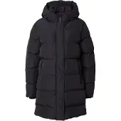 Superdry for woman. W5012003A Hooded Sports Puffer Mid Jacket black (L), Casual, Polyester