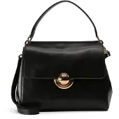 Furla Domus Käsilaukku S Nahka 24 cm Musta