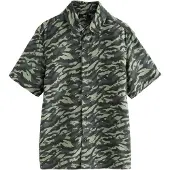 Next Paita khaki / vaaleanvihreä / tummanvihreä