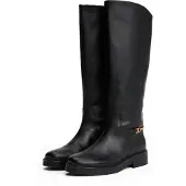 Tommy Hilfiger Th Horsebit Riding Long Boot - Black - 37