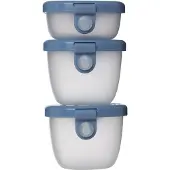 B.Box Snack Tubs elintarvikkeiden säilytysrasia Ocean 3 kpl