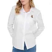 ONLY Jdymio L/S Embroidery Shirt Wvn Noos - White - 36
