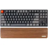 Keychron K8 -rannetuki, Walnut Wood, 358 x 80 x 15 mm