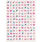 Canenco Create It! Candy Explosion Nail Stickers
