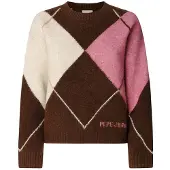 Pepe Jeans for woman. PL7000037 Cecily jumper brown (S), Casual, Acrylic