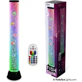 Partyfunlights Xxl Fish Tube Lamp H: 80Cm - Multi/patterned - ONE SIZE