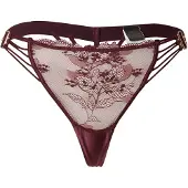 Hunkemoller Avela String R - Burgundy - XS