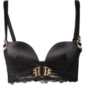 Hunkemoller Avela Pp Push Ll - Black - 70 B
