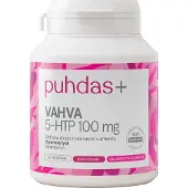 Puhdas+ 5-HTP 5-hydroksitryptofaani 100 mg, 60 vegekaps