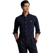Ralph Lauren Featherweight Mesh-Lsl-Knt - Navy - XL