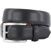Ralph Lauren Leather Dress Belt - Black - 38