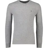 Ralph Lauren Wool Crewneck Sweater - Grey - XXL