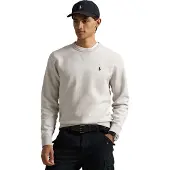 Ralph Lauren for man. 710888284002 Grey double knitted sweatshirt (S), Casual, Cotton