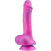 Hismith Premium Purple KlicLok Dildo Pieni - Pink