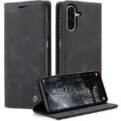 CASEME Samsung Galaxy A17 013 Sarja Lompakkokotelo - Musta