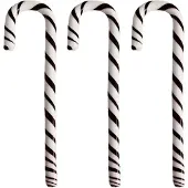 Kosta Boda - Polka tikkari 17 cm 3-pack valkoinen/musta