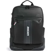 Piquadro x Ducati Arkireppu RFID-suoja 44 cm Kannettavan tietokoneen taskun syvyys Musta