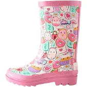 Next Kumisaappaat 'Squshmallows Wellies' turkoosi / syreeni / oranssi / vaaleanpunainen