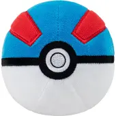Pokémon - Plush 10 cm Pokéball Assorted (PKW3554-6)