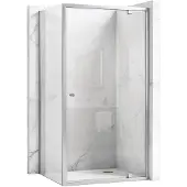 REA suihkukaappi Primo Swing 100x80 Chrome