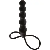 Malesation Exciter Penisrengas ja Anaalistimulaattori 16 cm - Black