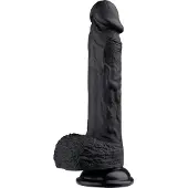 Hismith Premium Musta KlicLok Dildo Medium - Black