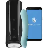Kiiroo Onyx+ & Pearl2+ Vibraattorisetti Pareille - BlueBlack