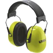 Uvex K20 hi-viz, Pääpanta, Rakentaminen, Keltainen, 33 dB